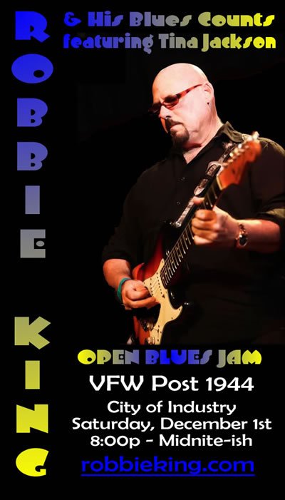 VFW 1944 Open Blues Jam Poster